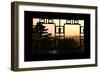 China 10MKm2 Collection - Asian Window - Beihai Park at Sunset - Beijing-Philippe Hugonnard-Framed Photographic Print