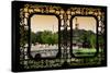 China 10MKm2 Collection - Asian Window - Beihai Park at Sunset-Philippe Hugonnard-Stretched Canvas