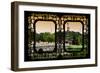 China 10MKm2 Collection - Asian Window - Beihai Park at Sunset-Philippe Hugonnard-Framed Photographic Print