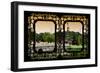 China 10MKm2 Collection - Asian Window - Beihai Park at Sunset-Philippe Hugonnard-Framed Photographic Print