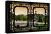 China 10MKm2 Collection - Asian Window - Beihai Park at Sunset-Philippe Hugonnard-Stretched Canvas