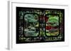 China 10MKm2 Collection - Asian Window - Bonsai Trees-Philippe Hugonnard-Framed Photographic Print