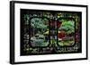 China 10MKm2 Collection - Asian Window - Bonsai Trees-Philippe Hugonnard-Framed Photographic Print