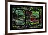 China 10MKm2 Collection - Asian Window - Bonsai Trees-Philippe Hugonnard-Framed Photographic Print