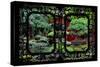 China 10MKm2 Collection - Asian Window - Bonsai Trees-Philippe Hugonnard-Stretched Canvas