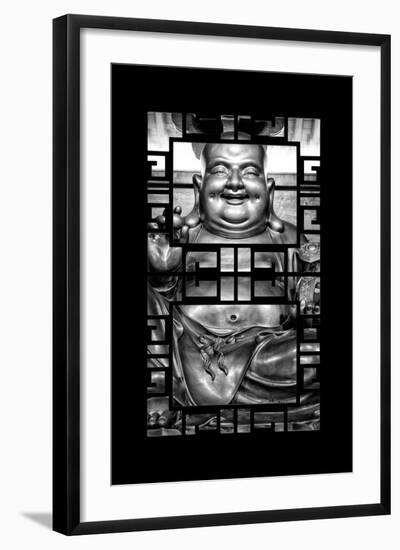 China 10MKm2 Collection - Asian Window - Buddha-Philippe Hugonnard-Framed Photographic Print