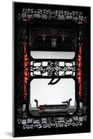 China 10MKm2 Collection - Asian Window - Chinese Art Temple-Philippe Hugonnard-Mounted Photographic Print