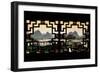 China 10MKm2 Collection - Asian Window - Chinese Boats with Karst Mountains at Sunset-Philippe Hugonnard-Framed Photographic Print