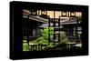 China 10MKm2 Collection - Asian Window - Chinese Buddhist Temple-Philippe Hugonnard-Stretched Canvas