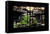 China 10MKm2 Collection - Asian Window - Chinese Buddhist Temple-Philippe Hugonnard-Framed Stretched Canvas