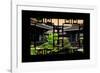 China 10MKm2 Collection - Asian Window - Chinese Buddhist Temple-Philippe Hugonnard-Framed Photographic Print