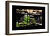 China 10MKm2 Collection - Asian Window - Chinese Buddhist Temple-Philippe Hugonnard-Framed Photographic Print