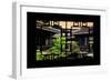 China 10MKm2 Collection - Asian Window - Chinese Buddhist Temple-Philippe Hugonnard-Framed Photographic Print