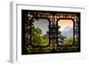 China 10MKm2 Collection - Asian Window - Chinese Buddhist Temple-Philippe Hugonnard-Framed Photographic Print