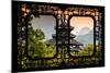 China 10MKm2 Collection - Asian Window - Chinese Buddhist Temple-Philippe Hugonnard-Mounted Photographic Print