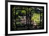 China 10MKm2 Collection - Asian Window - Chinese Garden-Philippe Hugonnard-Framed Photographic Print