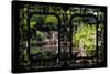 China 10MKm2 Collection - Asian Window - Chinese Garden-Philippe Hugonnard-Stretched Canvas