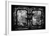 China 10MKm2 Collection - Asian Window - Chinese Pavilion in Garden-Philippe Hugonnard-Framed Photographic Print