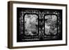 China 10MKm2 Collection - Asian Window - Chinese Pavilion in Garden-Philippe Hugonnard-Framed Photographic Print