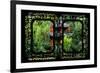 China 10MKm2 Collection - Asian Window - Chinese Pavilion in Garden-Philippe Hugonnard-Framed Photographic Print