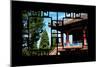 China 10MKm2 Collection - Asian Window - Chinese Temple-Philippe Hugonnard-Mounted Photographic Print