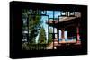 China 10MKm2 Collection - Asian Window - Chinese Temple-Philippe Hugonnard-Stretched Canvas