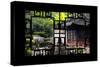 China 10MKm2 Collection - Asian Window - Classical Chinese Pavilion-Philippe Hugonnard-Stretched Canvas