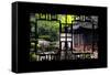 China 10MKm2 Collection - Asian Window - Classical Chinese Pavilion-Philippe Hugonnard-Framed Stretched Canvas
