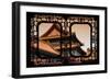 China 10MKm2 Collection - Asian Window - Forbidden City Architecture-Philippe Hugonnard-Framed Photographic Print