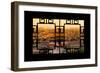 China 10MKm2 Collection - Asian Window - Forbidden City at Sunset - Beijing-Philippe Hugonnard-Framed Photographic Print