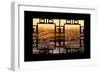 China 10MKm2 Collection - Asian Window - Forbidden City at Sunset - Beijing-Philippe Hugonnard-Framed Photographic Print