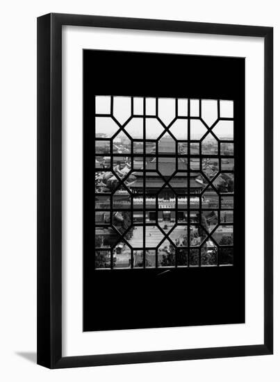 China 10MKm2 Collection - Asian Window - Forbidden City Beijing-Philippe Hugonnard-Framed Photographic Print