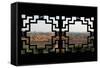 China 10MKm2 Collection - Asian Window - Forbidden City - Beijing-Philippe Hugonnard-Framed Stretched Canvas