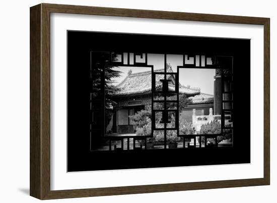 China 10MKm2 Collection - Asian Window - Forbidden City-Philippe Hugonnard-Framed Photographic Print