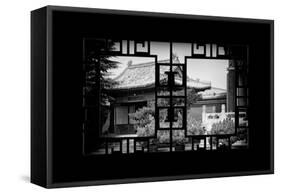 China 10MKm2 Collection - Asian Window - Forbidden City-Philippe Hugonnard-Framed Stretched Canvas