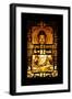 China 10MKm2 Collection - Asian Window - Gold Buddha-Philippe Hugonnard-Framed Photographic Print