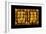 China 10MKm2 Collection - Asian Window - Gold Buddhist Statues in Longhua Temple-Philippe Hugonnard-Framed Photographic Print