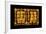 China 10MKm2 Collection - Asian Window - Gold Buddhist Statues in Longhua Temple-Philippe Hugonnard-Framed Photographic Print