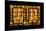 China 10MKm2 Collection - Asian Window - Gold Buddhist Statues in Longhua Temple-Philippe Hugonnard-Mounted Photographic Print