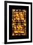 China 10MKm2 Collection - Asian Window - Gold Buddhist Statues in Longhua Temple-Philippe Hugonnard-Framed Photographic Print