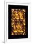 China 10MKm2 Collection - Asian Window - Gold Buddhist Statues in Longhua Temple-Philippe Hugonnard-Framed Photographic Print