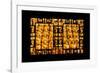 China 10MKm2 Collection - Asian Window - Gold Buddhist Statues in Longhua Temple-Philippe Hugonnard-Framed Photographic Print