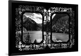 China 10MKm2 Collection - Asian Window - Great View of Lake in the Jiuzhaigou National Park-Philippe Hugonnard-Framed Photographic Print