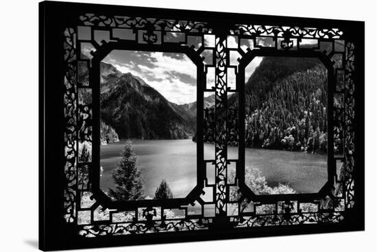 China 10MKm2 Collection - Asian Window - Great View of Lake in the Jiuzhaigou National Park-Philippe Hugonnard-Stretched Canvas