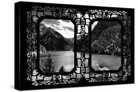 China 10MKm2 Collection - Asian Window - Great View of Lake in the Jiuzhaigou National Park-Philippe Hugonnard-Stretched Canvas