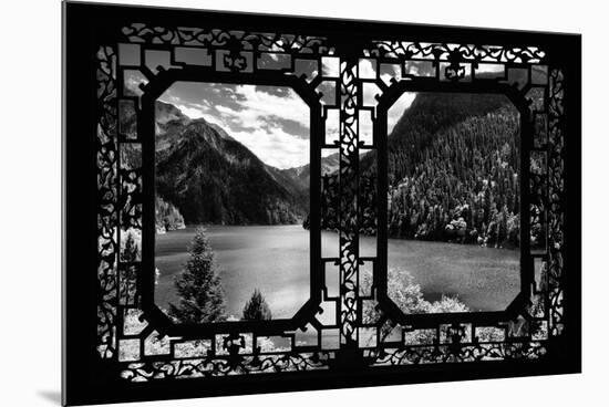 China 10MKm2 Collection - Asian Window - Great View of Lake in the Jiuzhaigou National Park-Philippe Hugonnard-Mounted Photographic Print