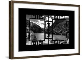 China 10MKm2 Collection - Asian Window - Great View of Lake in the Jiuzhaigou National Park-Philippe Hugonnard-Framed Photographic Print