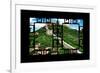 China 10MKm2 Collection - Asian Window - Great Wall of China-Philippe Hugonnard-Framed Photographic Print