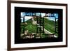 China 10MKm2 Collection - Asian Window - Great Wall of China-Philippe Hugonnard-Framed Photographic Print