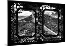 China 10MKm2 Collection - Asian Window - Great Wall of China-Philippe Hugonnard-Mounted Photographic Print